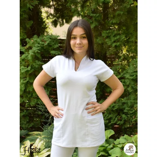 Réka tunika - fehér - 3XL