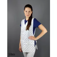 Kékfestő mintás lapköpeny (teljes mintás) - L