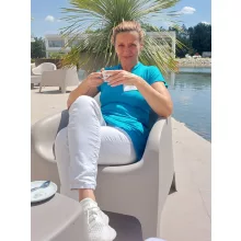 Réka tunika - sötét türkiz - XXL