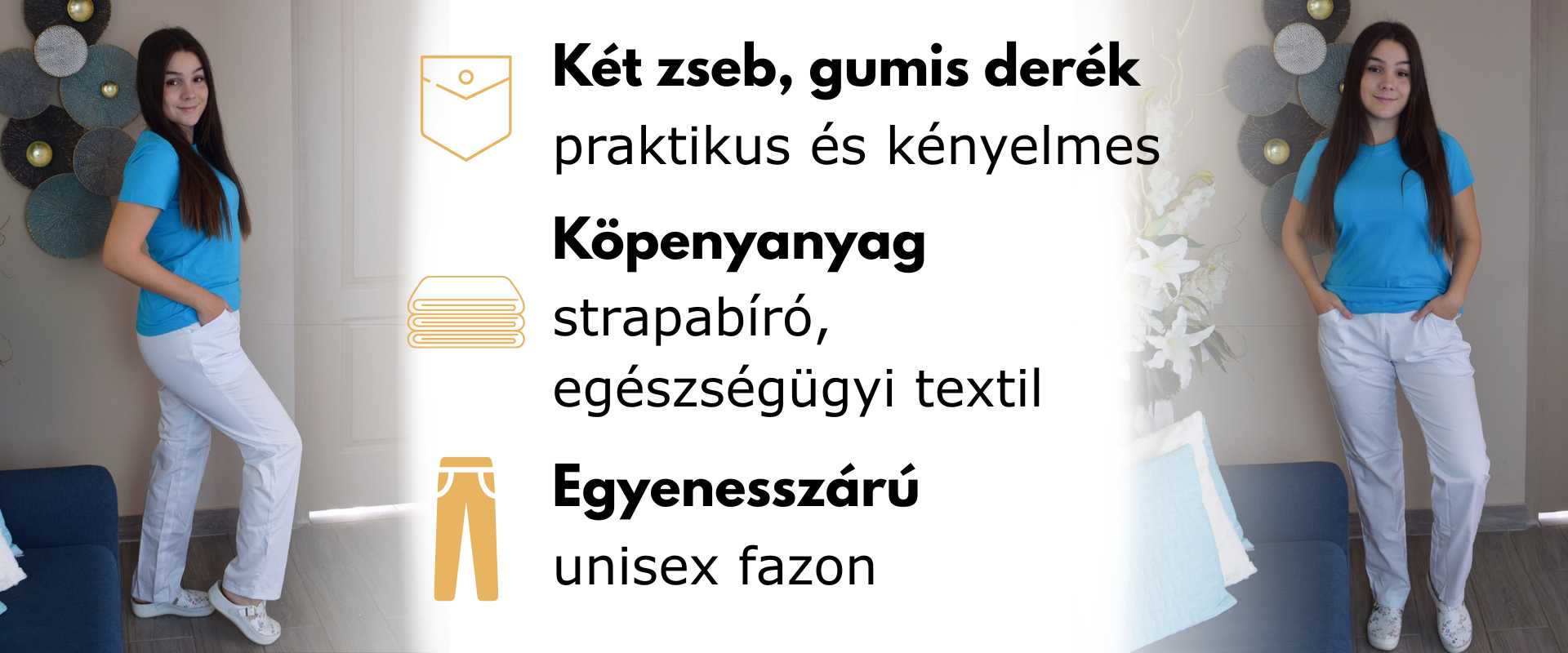 Hedit Ervin nadrág előnyök